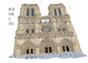 Cartoon: Kathedrale Notre-Dame (small) by droigks tagged cartoon,illustration,paris,frankreich,tourismus,touristen,touristenmagnet,roemisch,katholische,kirche,kathedrale,hotspot,gottesmutter,maria,annenportal,saint,anna,gotik,fruehgotik,romanik,notre,dame,de,kirchengebaeude,westliche,fassade,westfassade,sehenswuerdigkeit,droigks,kirchliches,bauwerk,wahrzeichen,bischofskirche,unsere,frau,von,mutter,jesus,koenigsportal