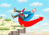Cartoon: ENTSPAHNTER JENS (small) by marian kamensky tagged chrupalla,bei,lanz,afd,remigration,ard,merz,aschaffenburg,brandmaurer,im,wunderland,jens,spahn,cdu