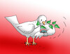 Cartoon: holubica25 (small) by Lubomir Kotrha tagged putin,zelensky,ukrajina,russia,war,peace