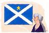 Cartoon: eu schottland (small) by Andreas Prüstel tagged brexit,großbritannien,schottland,referendum,theresa,may,eu,cartoon,karikatur,andreas,prüstel