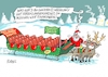 Cartoon: Streik kommt immer (small) by RABE tagged bahn,db,bahnkunden,fahrpreis,fahrpreiserhöhung,rabe,ralf,böhme,cartoon,karikatur,pressezeichnung,farbcartoon,tagescartoon,schnellzug,bahnticket,schlusslicht,passagiere,bahnreisende,puffer,streik,gdl,bahnstreik,weselsky,weihnachtsfrieden,gewerkschaften,lohnforderungen,weihnachtsmann,schlitten,rentiere,rudolph,schienenersatzverkehr,arbeitskampf