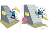 Cartoon: Stufenplanerei (small) by RABE tagged corona,bildung,bildungsminister,kanzleramt,bildungskonferenz,lehrerkonferenz,laptop,ausstatung,digitalisierung,bildungsmonitor,internetzugan,wlan,aufwachen,stufenplan,lockerungen,lockdown,shutdown,impftermin,fallzahlen,rki,inzidenzwert,treppe,mutanten,treppenstufe