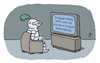 Cartoon: Fernsehabend (small) by Lo Graf von Blickensdorf tagged tv,sendung,film,zuschauer,szenen,fernsehfilm,ritter,rüstung,ritterrüstung,harnisch,fernseher,fernsehgerät,fernsehprogramm,karikatur,lo,graf,cartoon,mann,panzer,glotze,ard,zdf,rtl,sat1,television,bildschirm,fernsehsessel,fernsehabend,panzerung,ängstlich,sensibel