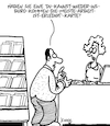 Cartoon: Gute Karten (small) by Karsten Schley tagged arbeitgeber,arbeitnehmer,krankheit,gesundheit,faulheit,genesungskarten,motivation,wirtschaft,gesellschaft