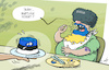 Cartoon: Balticake (small) by rodrigo tagged estonia,defence,military,russia,estonians,baltic,defenseleague,invasion,ukraine,russian,attack,putin,moscow,tallinn,vladimirputin,international,europe,eu,europeanunion,nato,war,politics