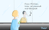 Cartoon: neulich in der Bank (small) by Fish tagged bank,bargeld,online,banking,app,internet,social,media,corona,bankensterben,personalabbau