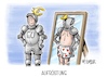 Cartoon: Aufrüstung (small) by Mirco Tomicek tagged eu,krisengipfel,gipfel,usa,amerika,ukraine,krieg,russland,aufrüstung,rüstung,verteidigung,militär,militärhilfe,milliarden,euro,schulden,schuldenbremse,verteidigungsausgaben,von,der,leyen,karikatur,pressekarikatur,cartoon,mirco,tomicek