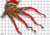 Cartoon: Nightmare on Wall Street (small) by Enrico Bertuccioli tagged wallstreet,markets,stockmarkets,financialmarkets,financialcrisis,nightmare,money,business,economy,commerce,trades,worldtrades,tariffs,bankfailure,bankruptcy,stockexchange,political,politicalcartoon,editorialcartoon