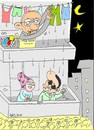 Cartoon: balcony speech (small) by yasar kemal turan tagged balcony speech klctaroglu erdogan turkey