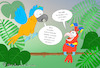Cartoon: Vögelei (small) by a-b-c tagged affäre,betrug,beziehung,ehe,liebe,papagei,partner,seitensprung,sex,streit,treue,untreue,verkehr,vogel,vögel,vögeln