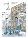 Cartoon: Facharbeiterin (small) by TomPauLeser tagged facharbeiterin,facharbeiter,fächer,einfach,einsortieren