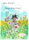 Cartoon: Ins Feld ziehen (small) by TomPauLeser tagged rap,raps,rapper,rapperszene