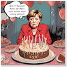 Cartoon: Die K-Frage (small) by A Human tagged merkel,camilla,mountbatten,windsor,großbritannien,deutschland,cdu,hasselhoff,geburtstag,kerzen,geburtstagstorte,bundeskanzlerin,ki