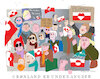 Cartoon: Black cloud over Greenland (small) by gungor tagged greenland,not,for,sale