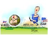 Cartoon: Rutte-Zelenski-pelota (small) by Dragan tagged mark,rutte,vladimir,zelenski,pelota