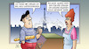 Cartoon: Frankreich-AKWs (small) by Harm Bengen tagged sorgen,akw,saporischschja,frankreich,atomkraft,kernkraft,bäckerei,handy,krieg,ukraine,russland,harm,bengen,cartoon,karikatur