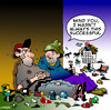 Cartoon: always this successful (small) by toons tagged success,successful,begger,hobo,drunk,drinking,broke,bankrupt,money,self,esteem