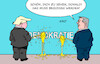Cartoon: Orban bei Trump (small) by Erl tagged politik,ungarn,ministerpräsident,viktor,orban,rechtspopulist,nationalist,autokrat,besuch,usa,donald,trump,brüder,im,geiste,demokratie,urinieren,verachtung,karikatur,erl