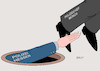 Cartoon: Polizei Hessen (small) by Erl tagged politik,polizei,hessen,rechtsextremismus,rassismus,hitlergruß,computer,abfrage,daten,drohungen,mail,sms,politikerinnen,linke,anwältin,kabarettistin,migrationshintergrund,rücktritt,polizeichef,udo,münch,stolpern,karikatur,erl