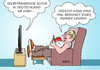 Cartoon: Selbstfahrende Autos (small) by Erl tagged auto,automobil,autobauer,digital,internet,selbstfahrend,autopilot,fahren,gesetz,verkehrsminister,dobrindt,2020,gefahr,sicherheit,datenschutz,daten,furz,fernsehen,bier,chips,karikatur,erl