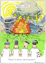Cartoon: DAS Spiel (small) by Riemann tagged erde,welt,klima,wandel,umwelt,natur,naturgewalt,wetter,katastrophe,fussball,spiel,ernst,leben,überleben,sport,cartoon,george,riemann