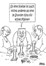 Cartoon: 24 Stunden Kita (small) by besscartoon tagged männer,kneipe,saufen,echte,kerle,24,stunden,alkohol,kita,bess,besscartoon